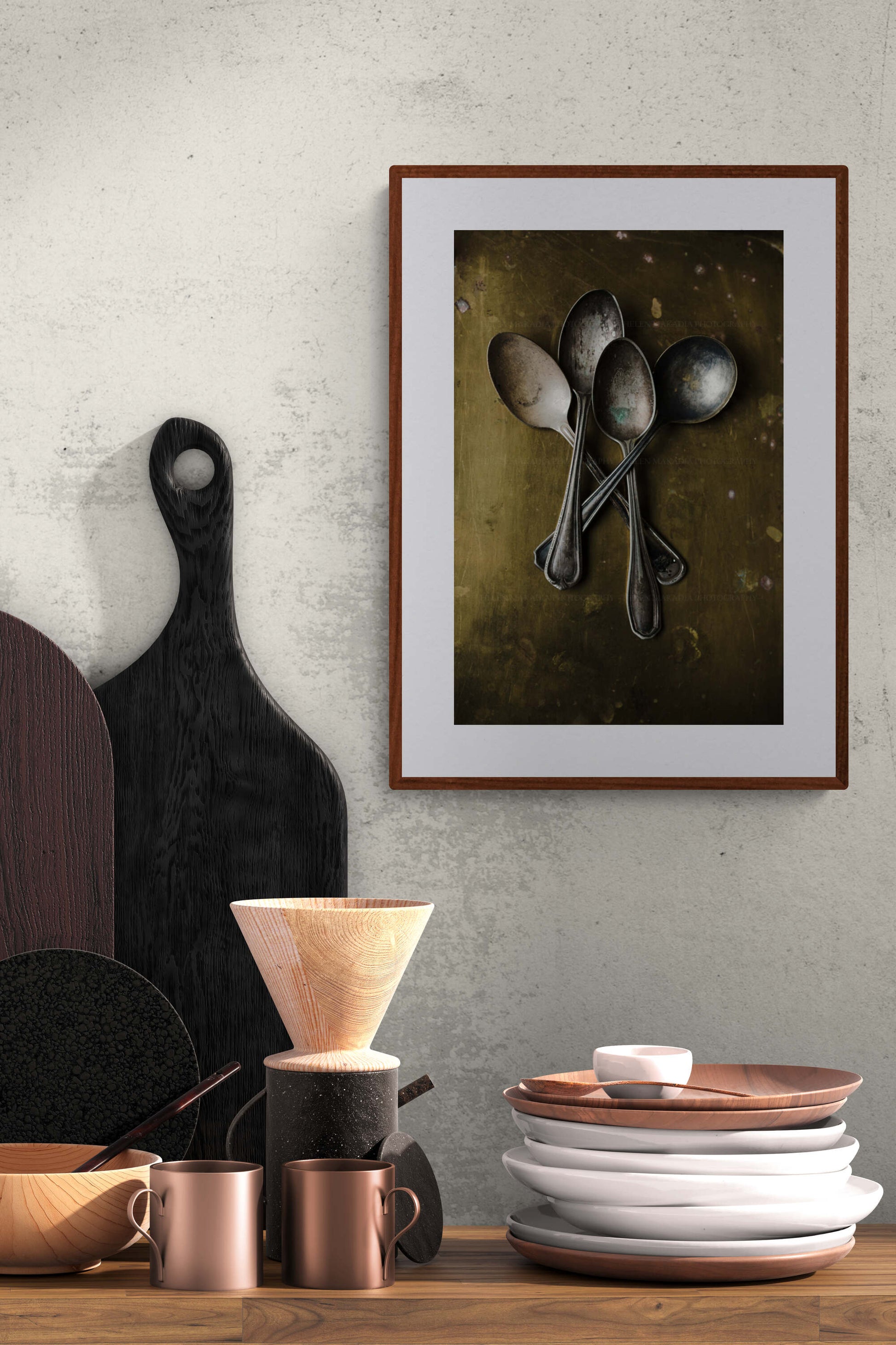 Vintage Spoons Photograph