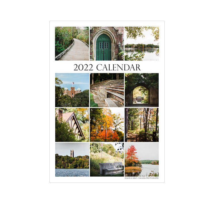2022 Desk Calendar Wellesley College Theme