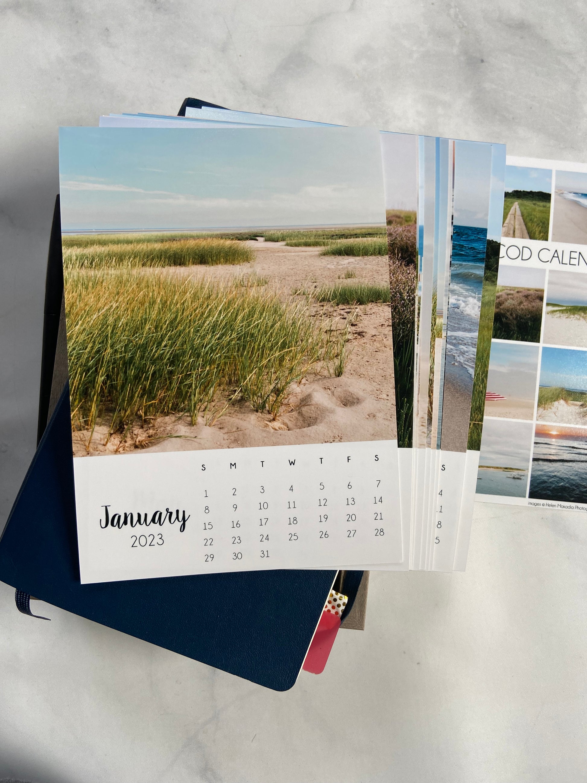 2023 Cape Cod Photo Calendar 5x7 January