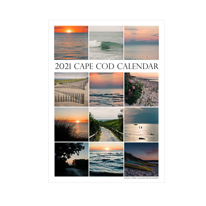 2021 Desktop Cape Cod Calendar