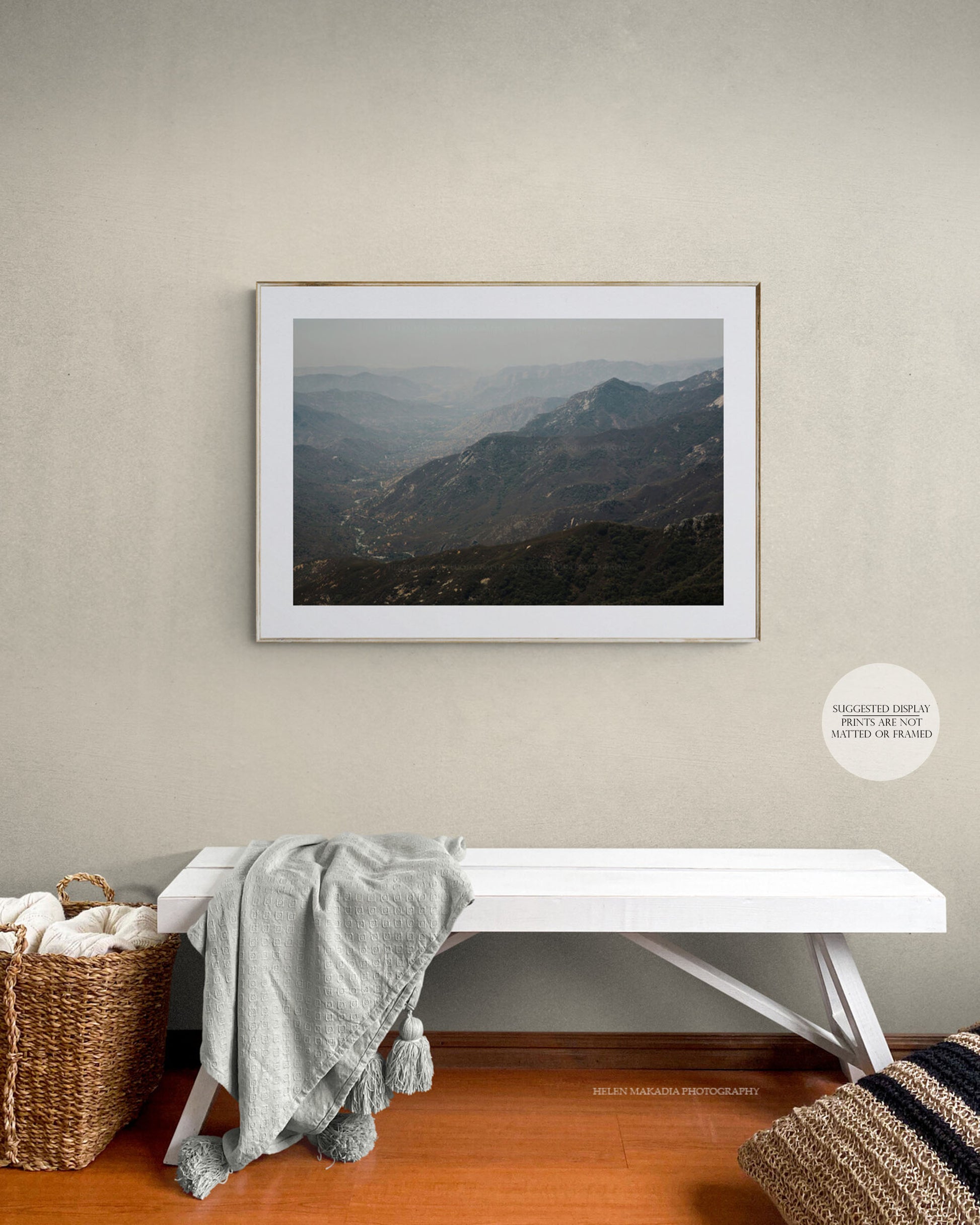 Three Rivers into Sequoia Photograph