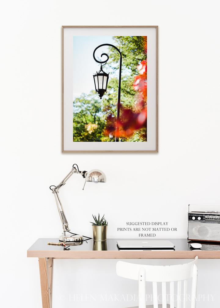 Photograph of Wellesley Lantern in a Home Office