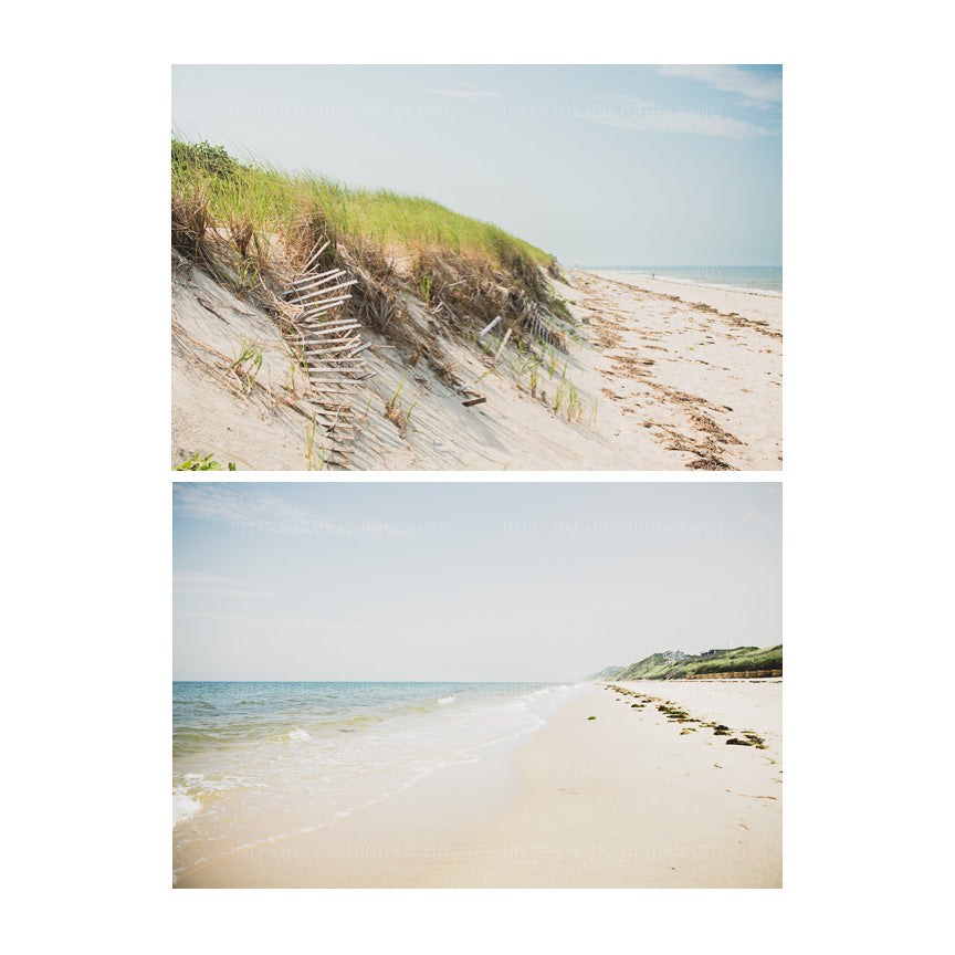 Truro Cape Cod Set of two Beach Photographs