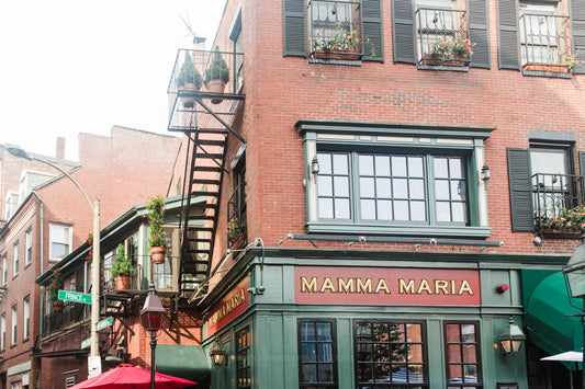 Photograph of Mamma Maria in Boston North End as Wall Art for Home Decor