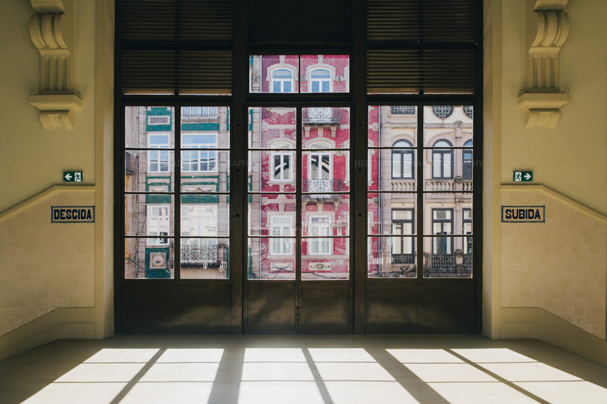 Portuguese Bolhao Market Architectural Photograph