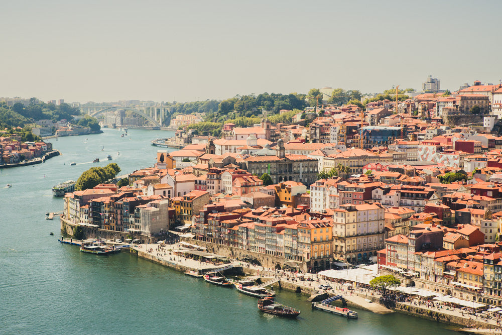 Porto Skyline in Daytime, Portgual Photograph