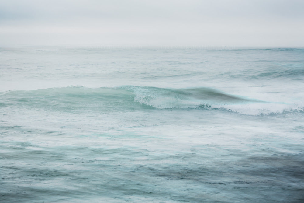 Photograph of an Ocean Wave in the Atlantic