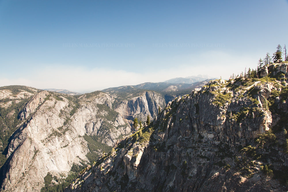 View from Glacier Point in Yosemite National Park