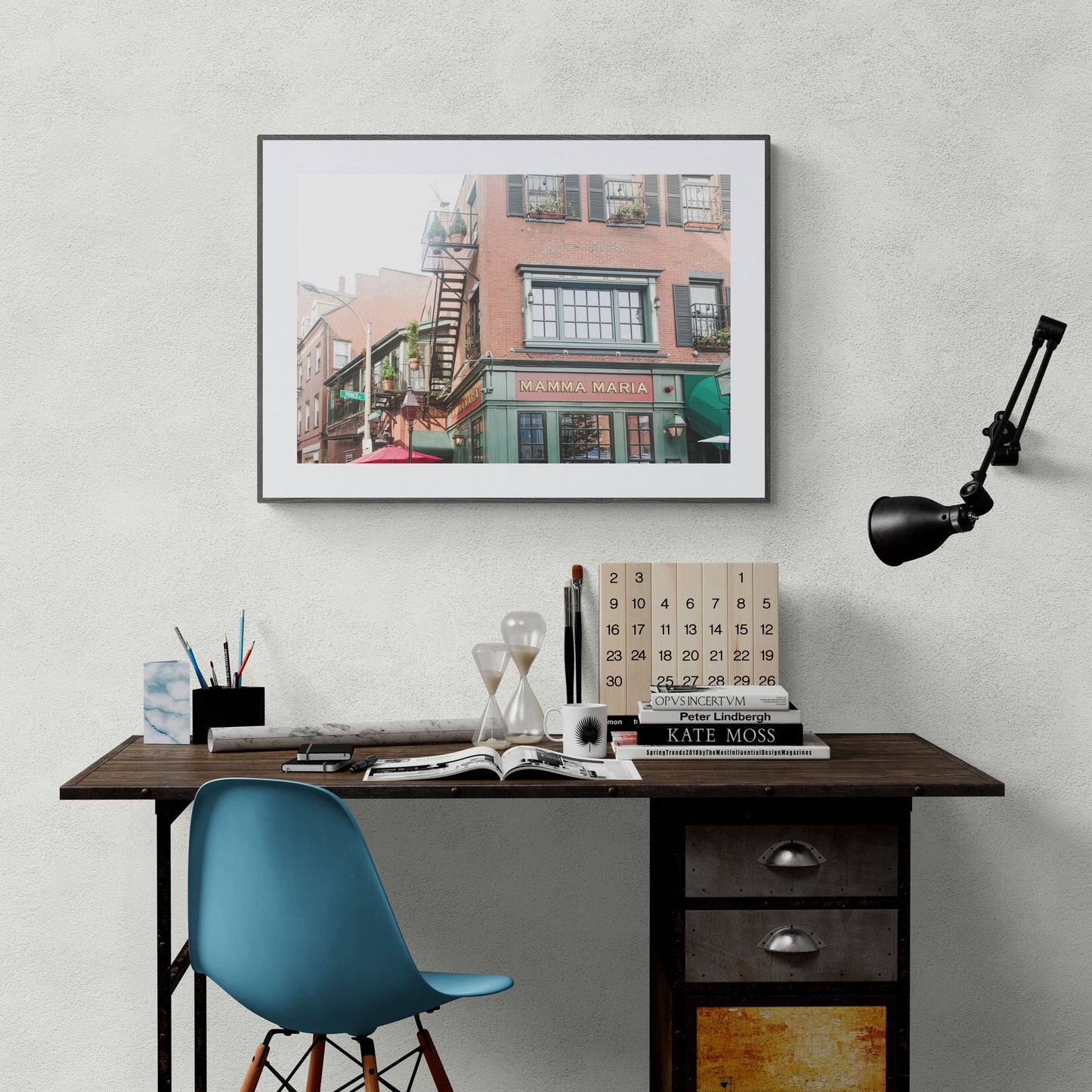 Photograph of Mamma Maria in Boston North End as Wall Art for Home Decor