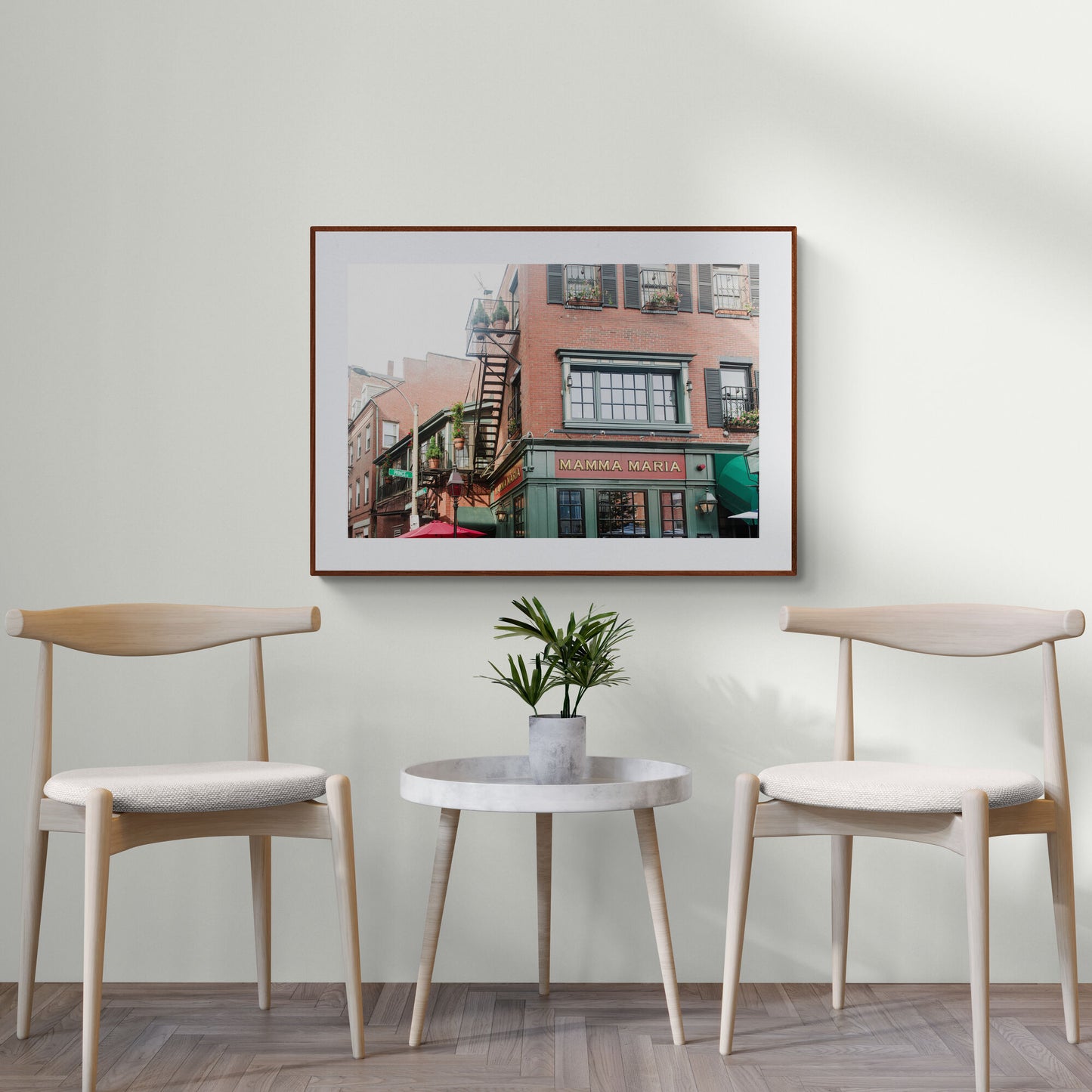 Photograph of Mamma Maria in Boston North End as Wall Art for Home Decor