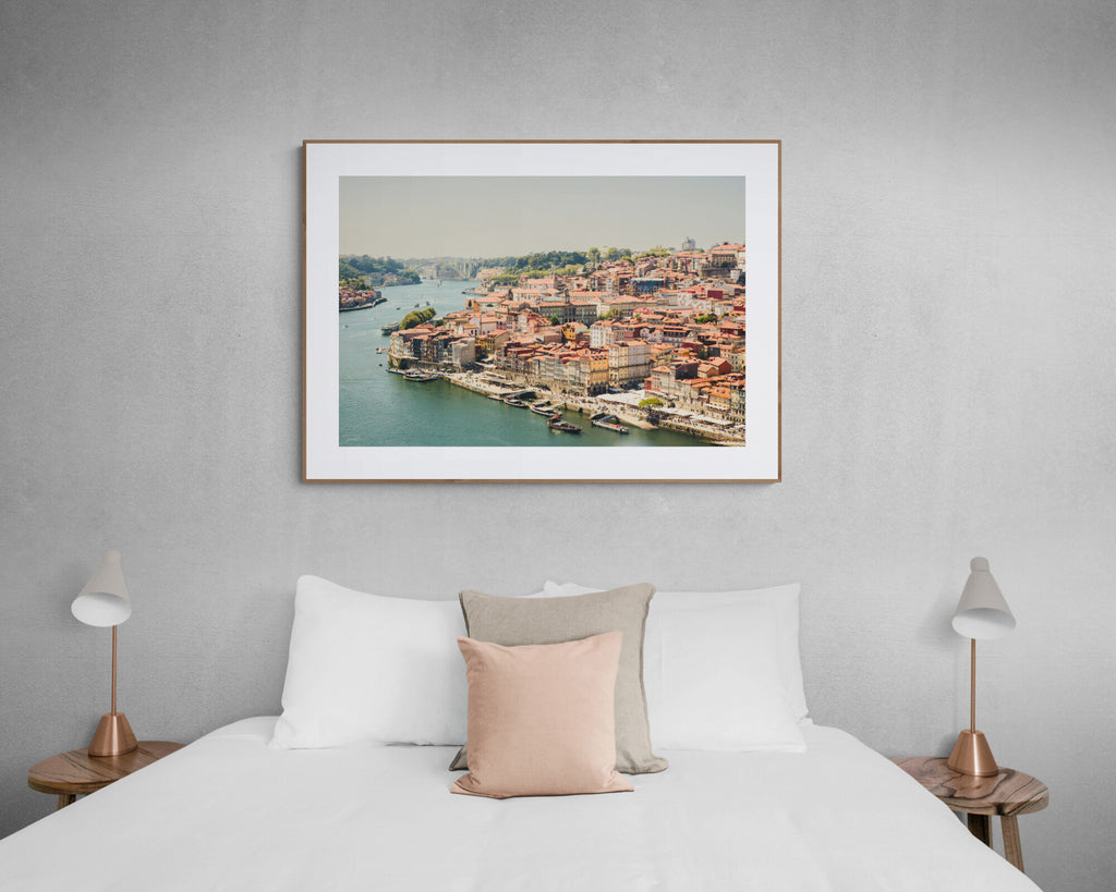 Porto Skyline in Daytime, Portgual Photograph