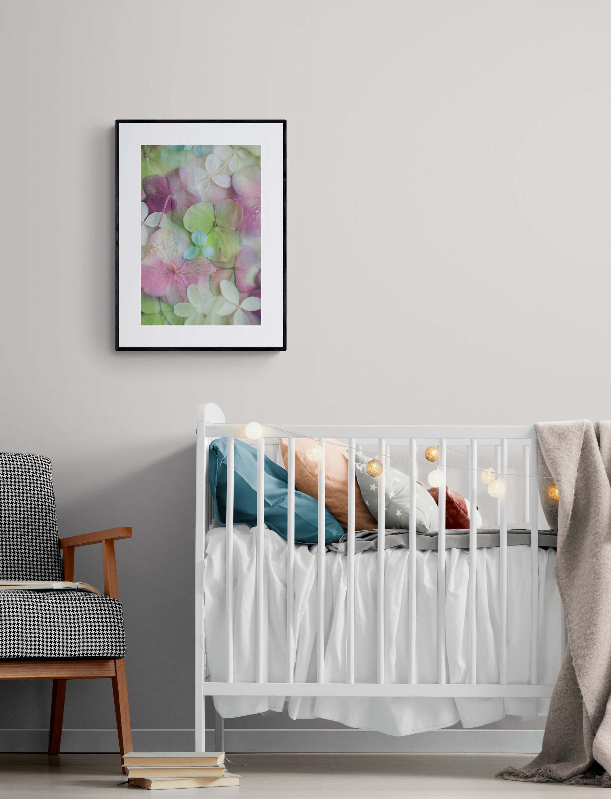 Botanical Photograph Print as Nursery Wall Art