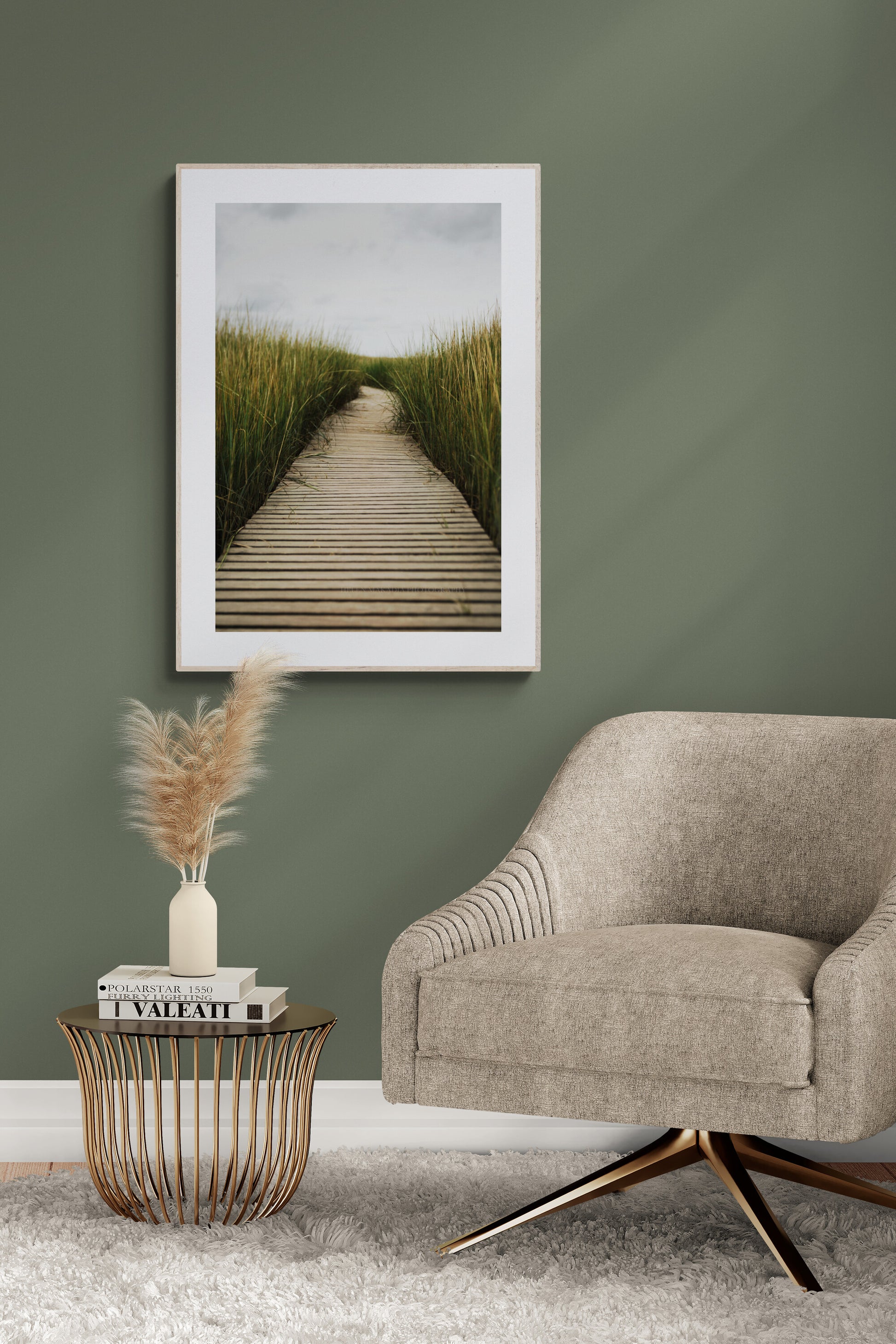 Boardwalk, Nature Beach Photograph