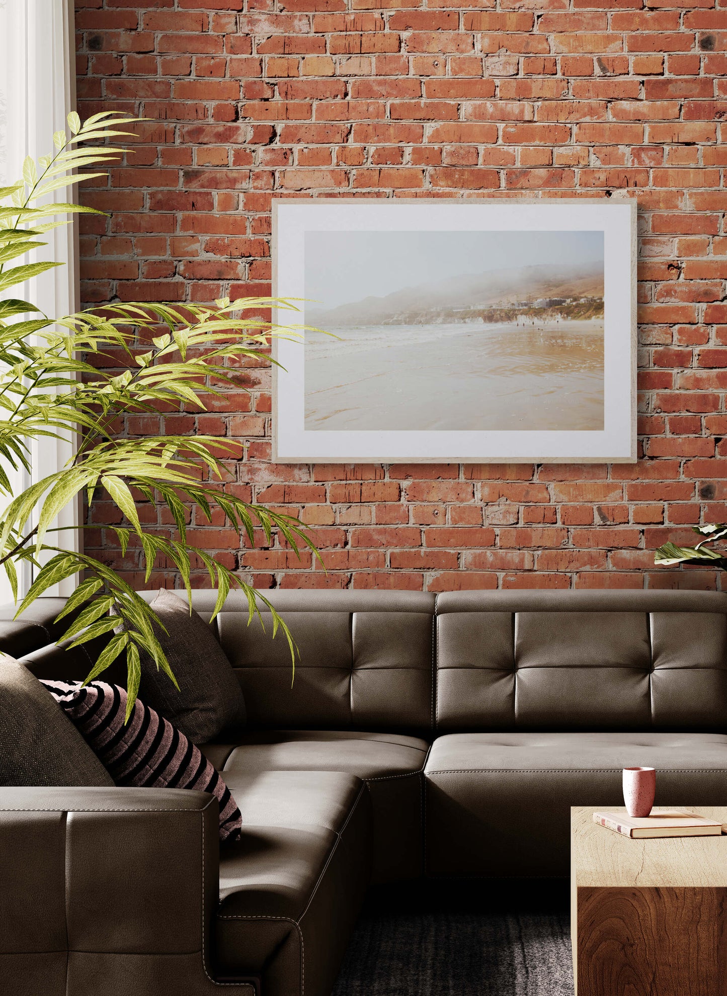 Photograph of Pismo Beach as Living Room Wall Art