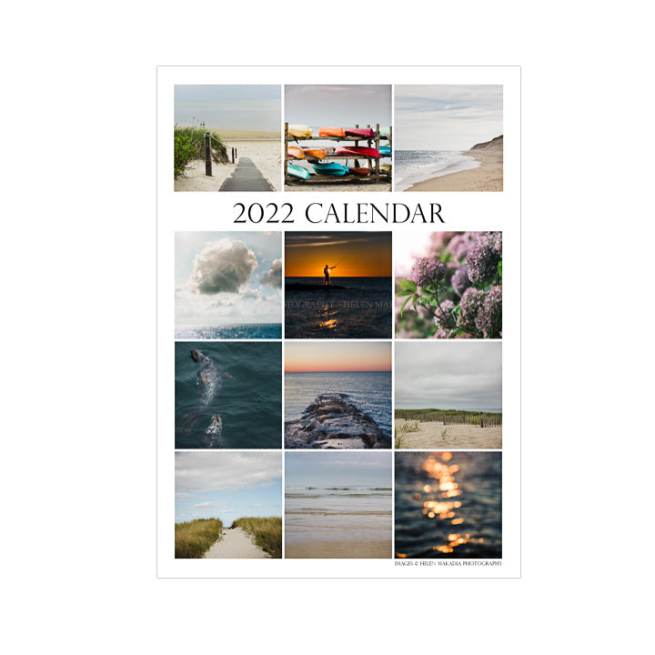 2022 Desktop Calendar Cape Cod