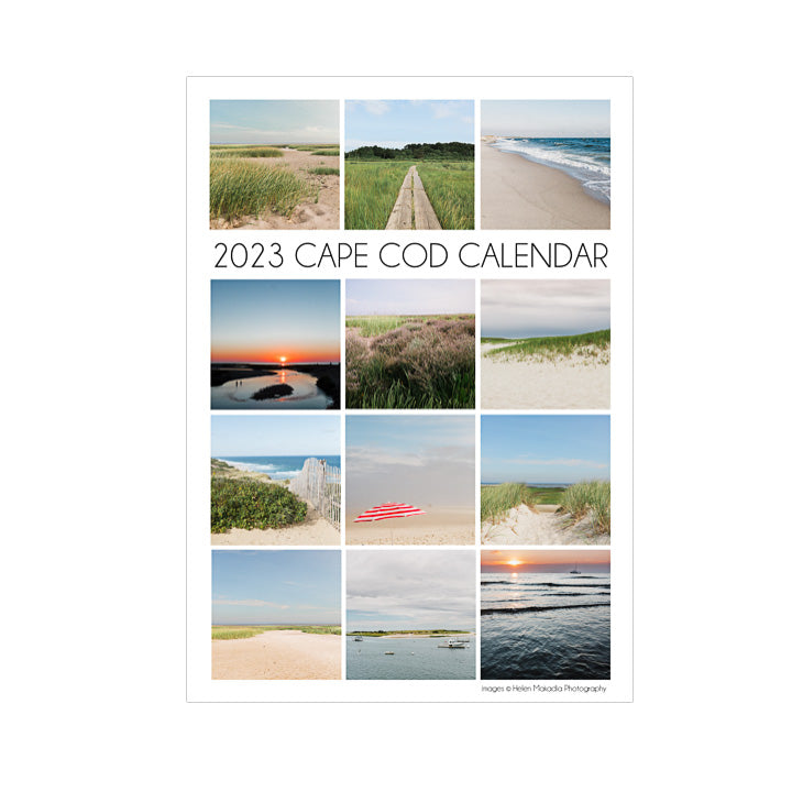 2023 Photo Desk Calendar 5x7 size of Cape Cod