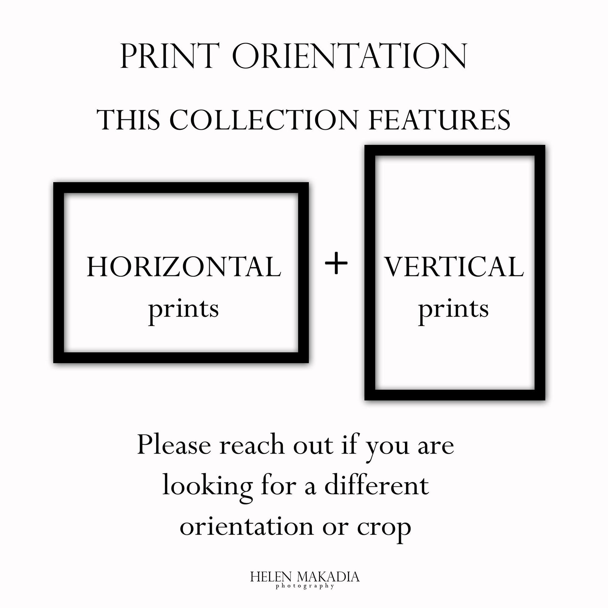 This collection has horizontal and vertical images