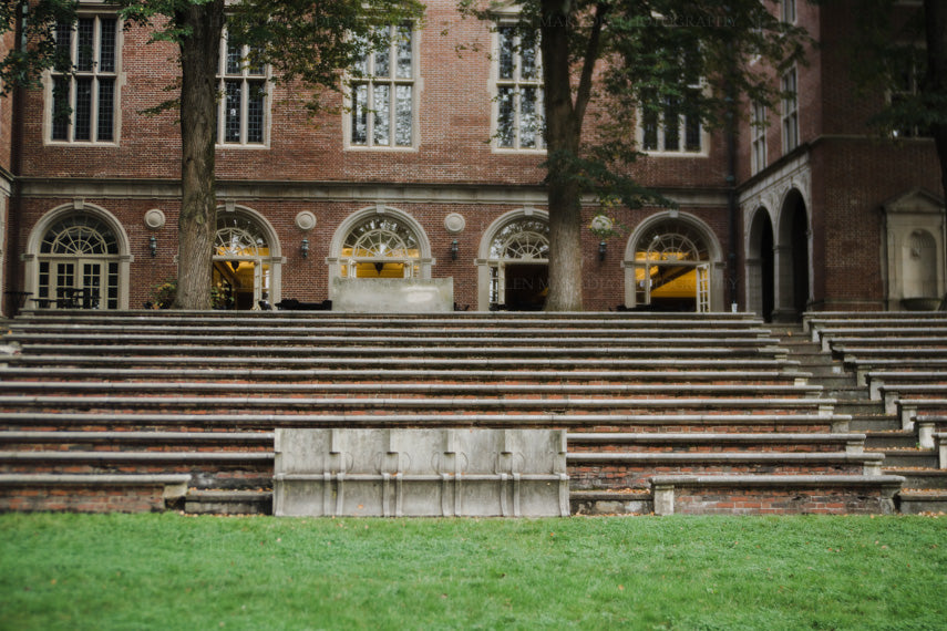 Alumnae Hall and Amphitheater at Wellesley College Photograph