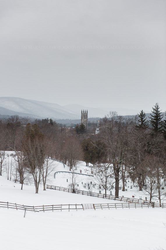Western Mass Williamstown Photograph in the Winter