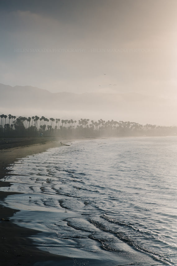 Santa Barbara Beach Morning Sunrise Photograph