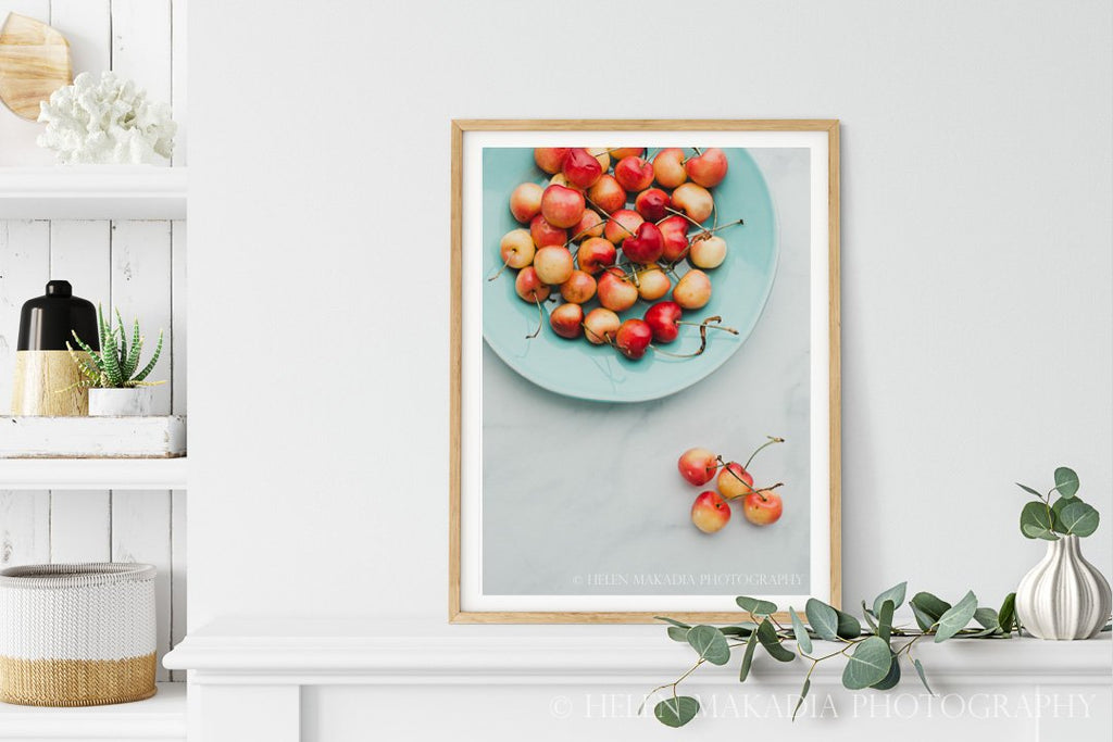 Rainer Cherries Framed Print