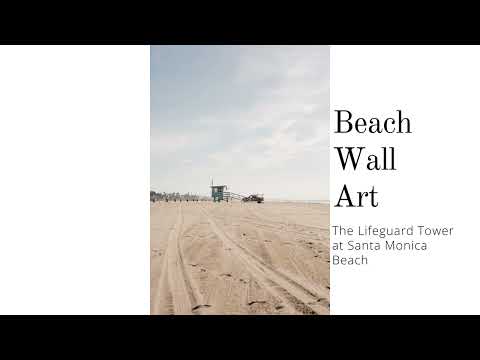 Video of The Lifeguard Tower at Santa Monica Beach